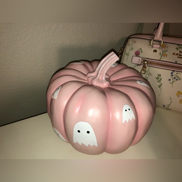 Pink Ghost Pumpkin - Picture 3 of 3